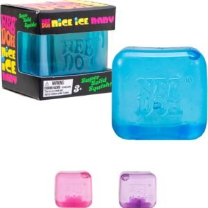 Schylling NeeDoh Nice Ice Baby – Super Solid Squish Sensory Cube