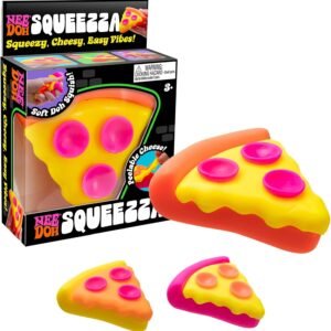 Schylling NeeDoh Squeezza Pizza Sensory Squeeze Toy – 3.5 in