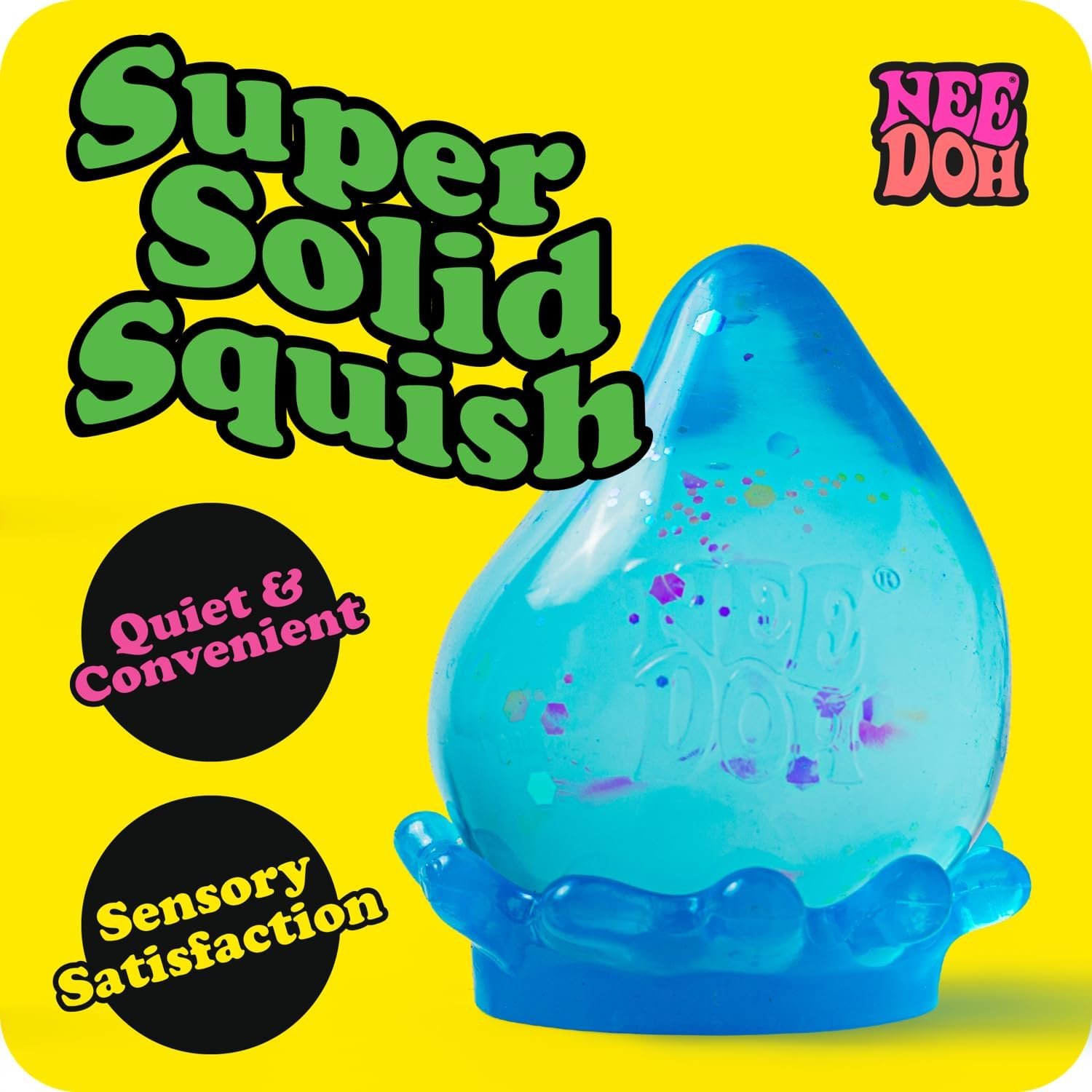NeeDoh Dream Drop Sparkle Sensory Squishy Toy - Image 2
