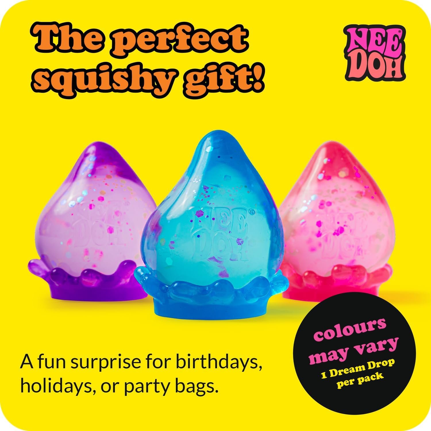 NeeDoh Dream Drop Sparkle Sensory Squishy Toy - Image 5