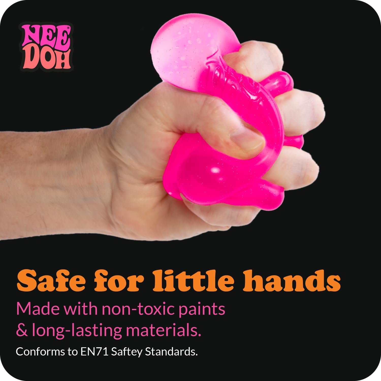 NeeDoh Dream Drop Sparkle Sensory Squishy Toy - Image 6