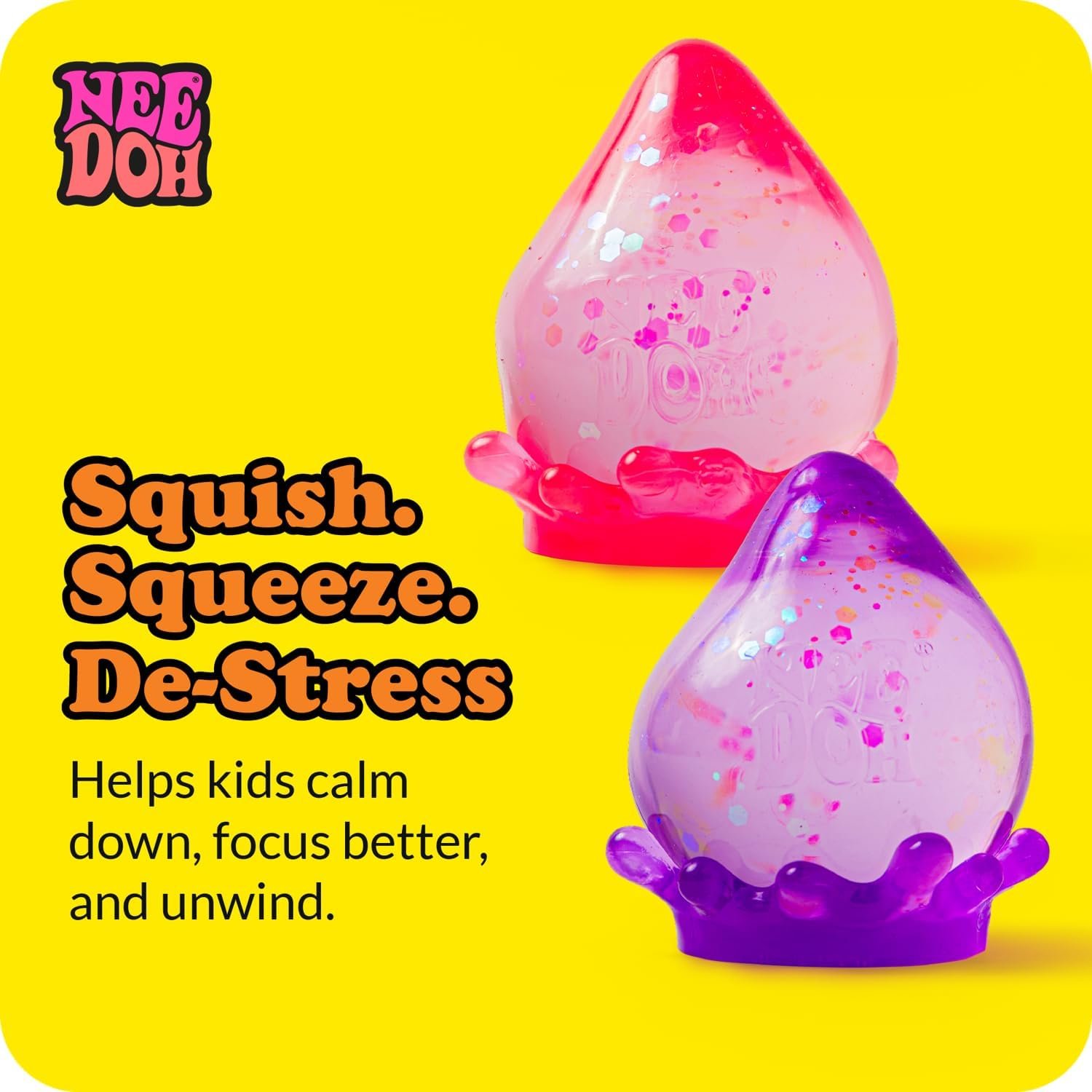 NeeDoh Dream Drop Sparkle Sensory Squishy Toy - Image 7