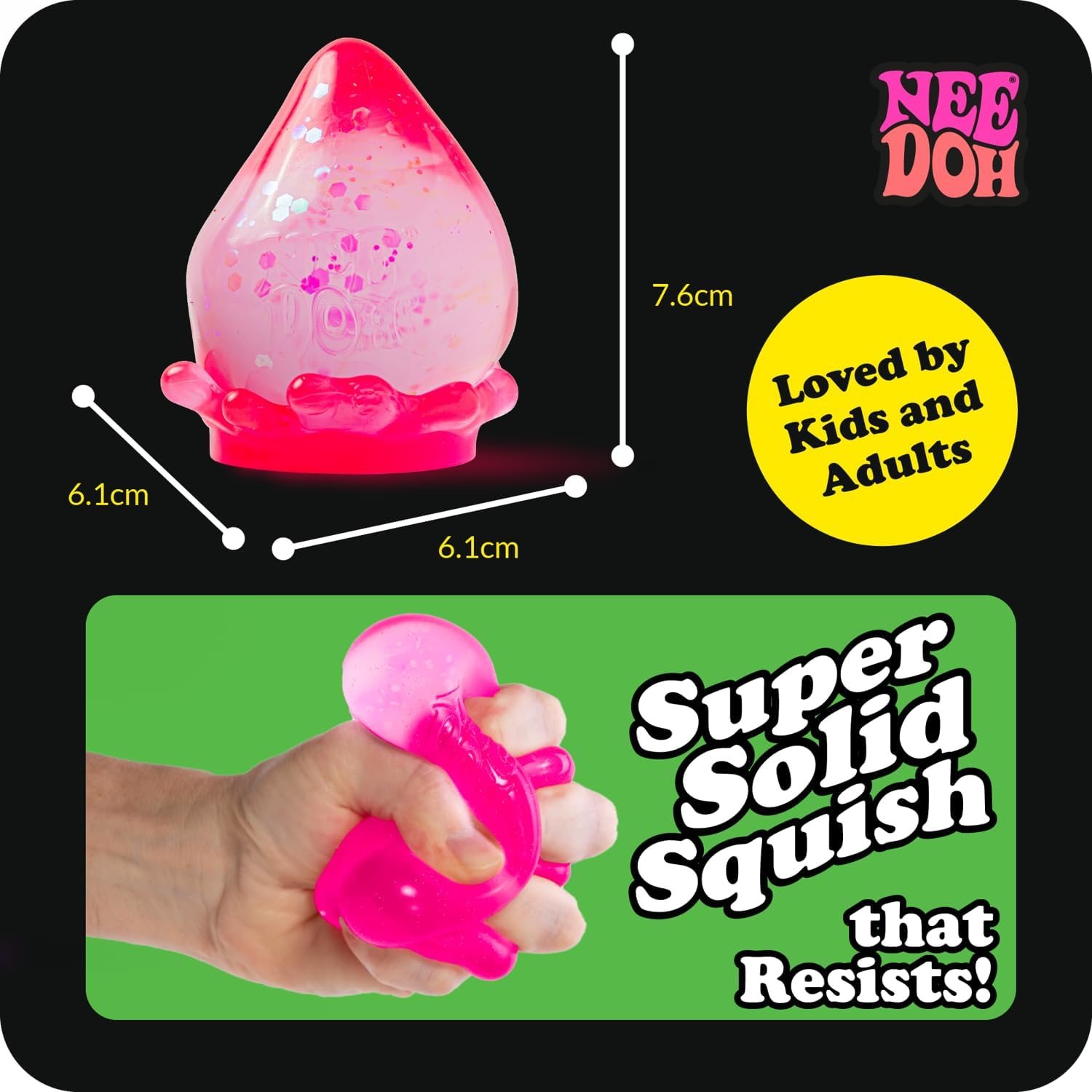 NeeDoh Dream Drop Sparkle Sensory Squishy Toy - Image 8