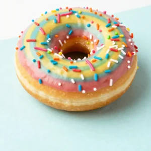 Rainbow Donut Jumbo Squishy