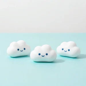 Milky Cloud Mini Squishy Trio